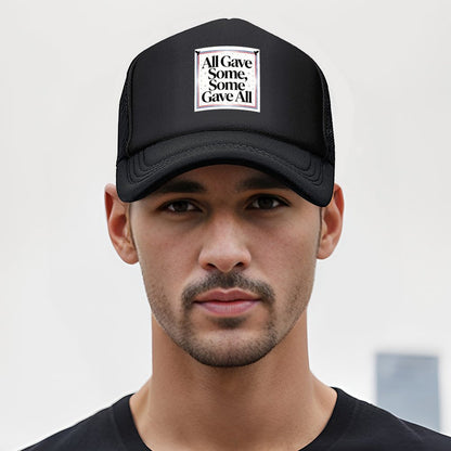 Custom Logo Breathable Mesh Baseball Cap Adjustable Snapback Hat for Men Daily Use