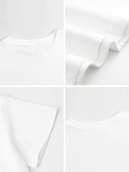180g Pure Cotton Women's World Cup City "HollyWood" Graphic T-Shirt,  Casual Cotton Tee for Daily Wear