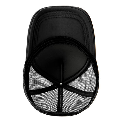 Custom Logo Breathable Mesh Baseball Cap Adjustable Snapback Hat for Men Daily Use
