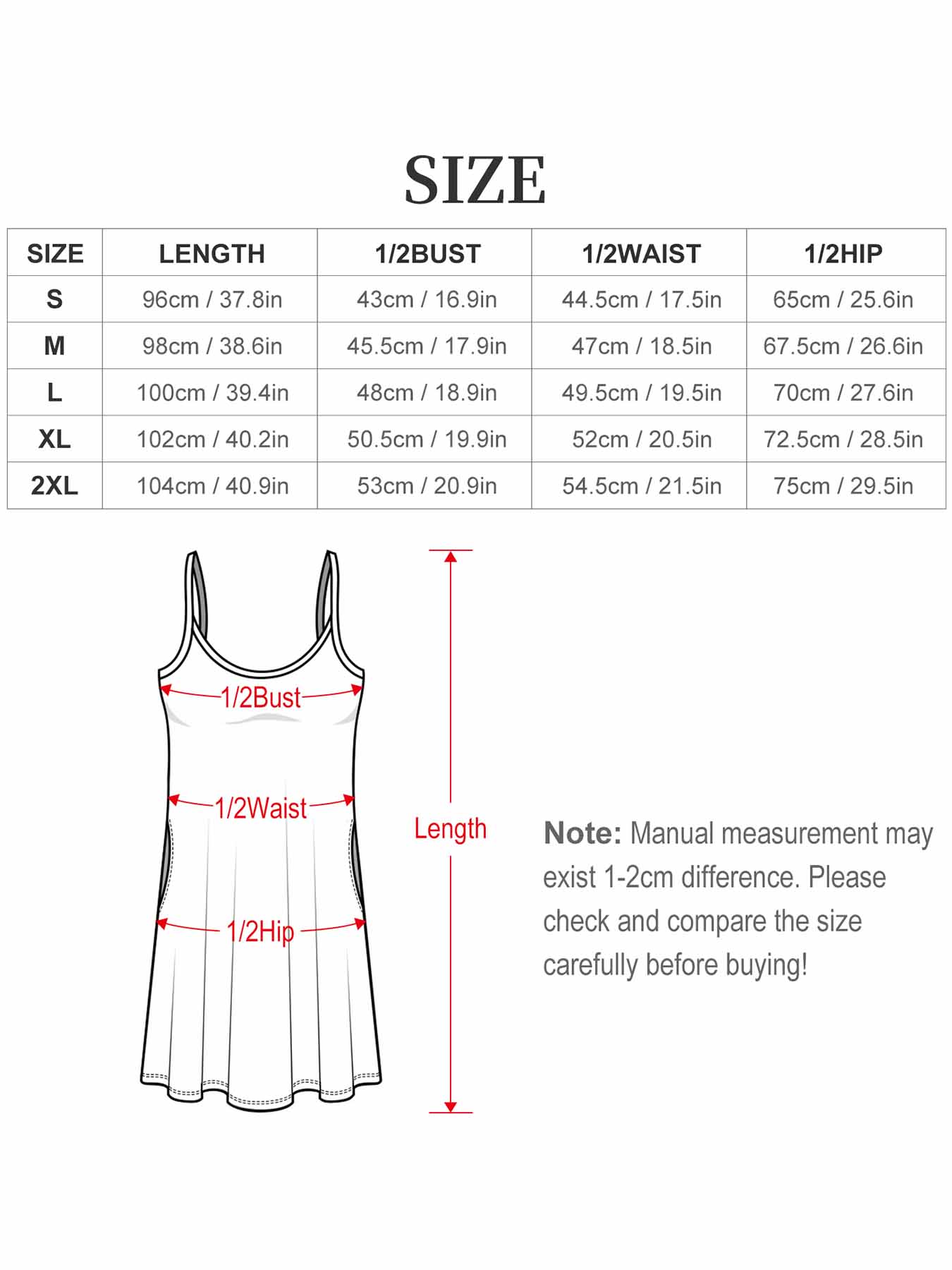Customize Women's Graphic Strap Dress, Unique Printing Casual Sleeveless Summer Dress
