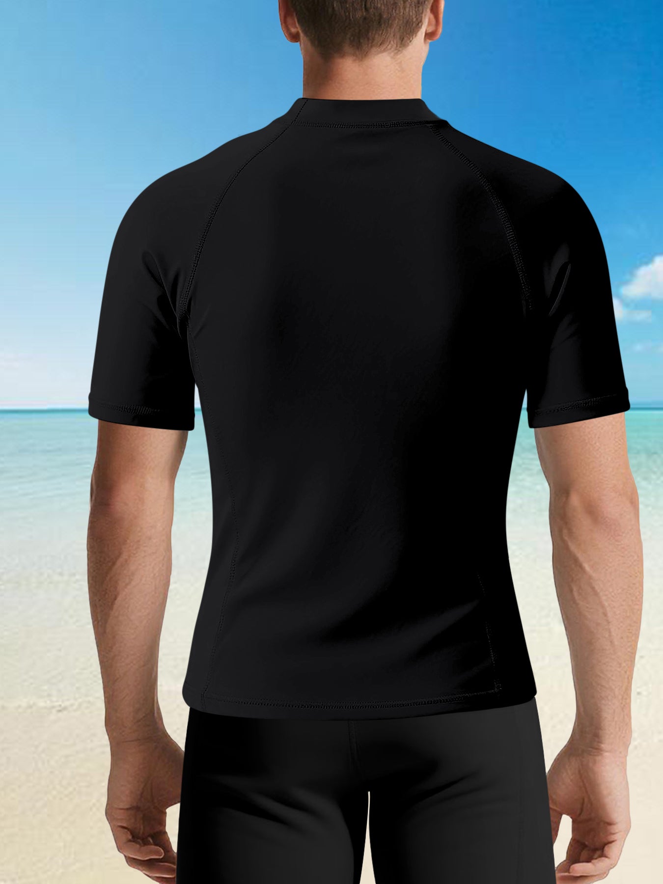 Retro Surf Graphic Suit, USA 250th. "Love My Country" Graphic Comfortable Water Sport Outfit as Gift for Men