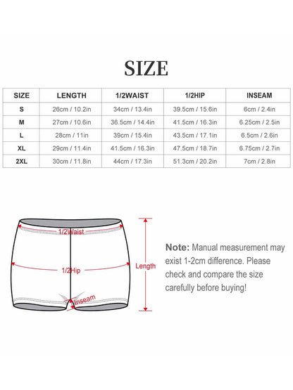 World Cup Brazil Team Graphic Boxer Briefs, Soft Stretchy Underwear for Daily Use