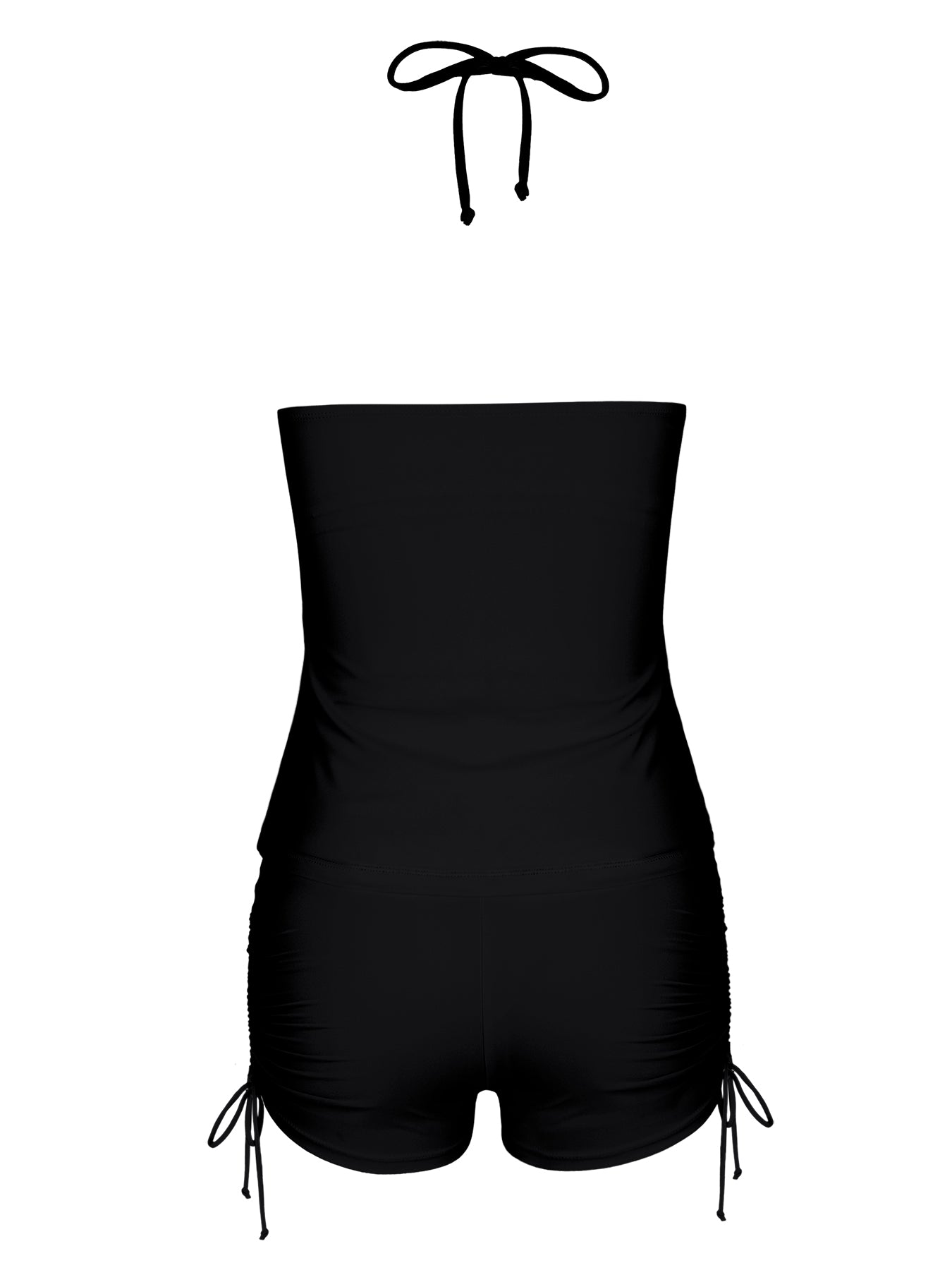 "Urban Vibe" Graphic Swimsuit Set, Women's Two Piece Bathing Suit for Beach & Vacation