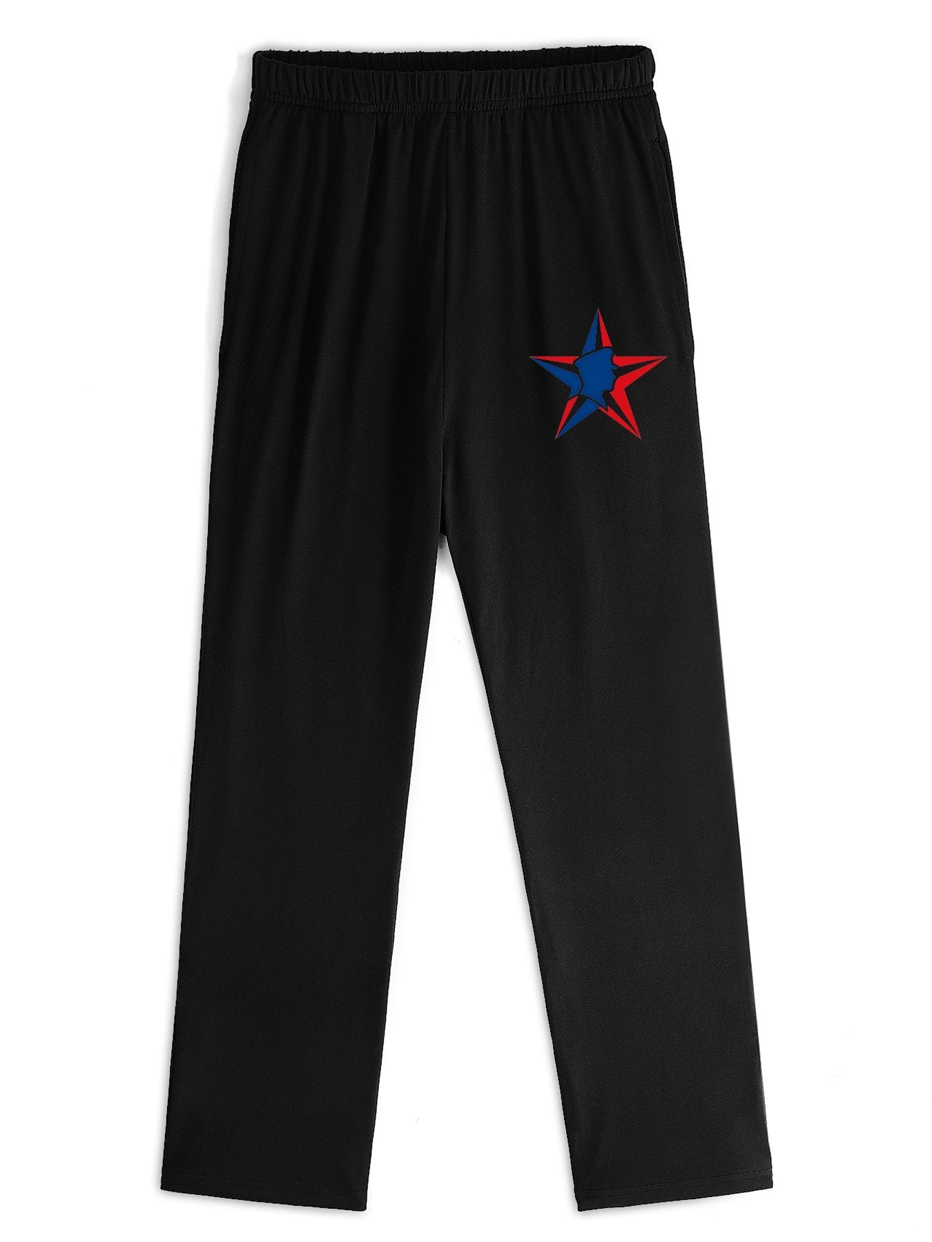Adult's USA 250th. Star Graphic Home Pants, Ultra Soft Lounge Wear for Home & Relax